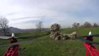 DJI F550 Maiden flight @ Tuscolo