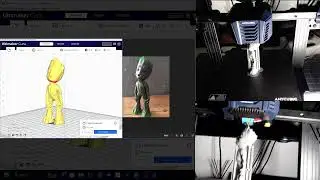 PRINTING BABY GROOT WITH ANYCUBIC KOBRA NEO #3dprinting #chill
