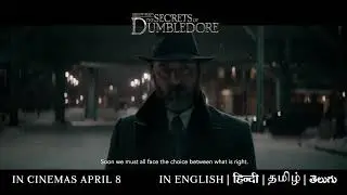 "Lo que es correcto" - Tráiler para India de Animales Fantásticos: Los Secretos de Dumbledore