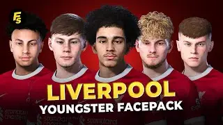 Liverpool Youngster Facepack - Football Life & PES 2021 (PC)