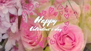 Happy Valentine's day /เอาดอกไม้มาฝาก ❤️❤️🌹🌹