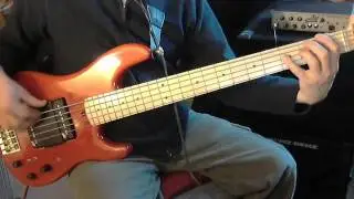 my kind of party bass cover