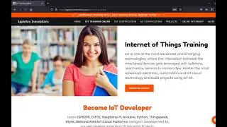 New year sale (20% Discount) | IoT Training |ML Training
