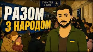 WHERE DOES THE MIGHTY LEADER DISAPPEAR TO DURING KYIV BOMBINGS?