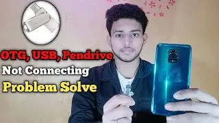 Redmi Note 9 Pro Max USB, OTG, PENDRIVE Not Working Problem Solution