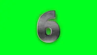 10 to 1 reverse countdown Green Screen | Counting Green Screen no copyright video