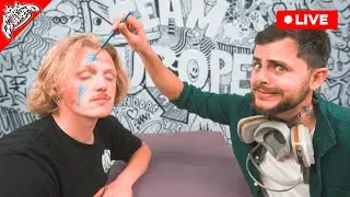 FACE PAINT Face Off! - Mini Game #artistsinwonderland LIVE!