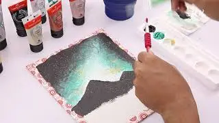Faber-Castell: Glitter & Metallic Acrylic Colour on Canvas