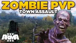 ZOMBIE PVP ASSAULT | ARMA 3 Zombie Zeus