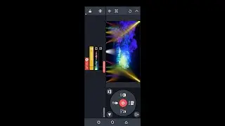 How to make colorful smoke text Animation in kinmaster | How to make intro in kinmaster