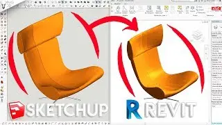 Curso de Revit | Importar Sketchup a Revit | MEJOR METODO