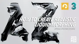 How to create realistic Liquid Morphing | 3dsmax x phoenix