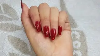 طريقة سهلة للحصول على أظافر جميلة بنفسك في البيت ❤