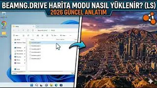 BEAMNG DRİVE HARİTA MODU NASIL YÜKLENİR? !!!2026 EN KOLAY ANLATIM !!!