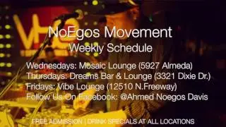 NoEgos Movement Weekly Schedule