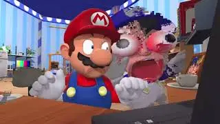 SMG4 Scream Glitch Meme