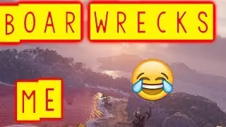Assassins Creed Odyssey Boar Attack