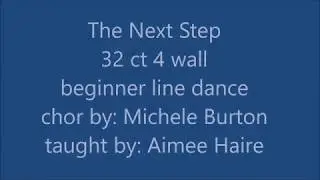 The Next Step line dance
