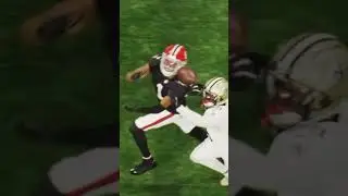 Play insane Atlanta falcons passing play #shorts