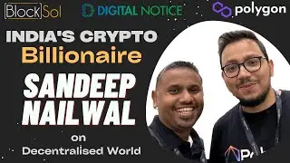 Interview with Polygon Co-founder - Sandeep Nailwal | #Consensus2022