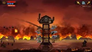Steampunk Tower 2 - Прохождение №6 Франция Первый БОСС