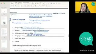 Restaurant Phrases | Change my order