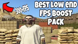 FiveM -  FPS Boost Graphics Pack For LOW END PC | 300+ fps | GTA 5 MODS (TUTORIAL)