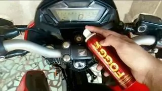 HOW TO START BIKE WITH SPRAY