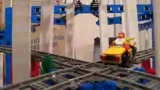 Lego Race Car Crashes