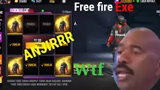 FREE FIRE,EXE | SPIN BANDLE ROOKIE DEVIL🔥(ff exe,moment lucu,spin bandle)