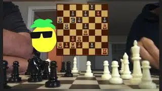Jugando ajedrez con mi papá