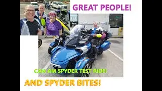 Great People and Spyder Bites!
