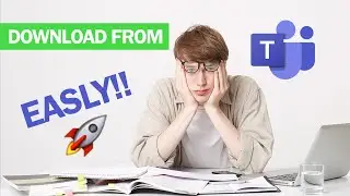 ازاي تحمل الفيديوهات من Microsoft Teams و Stream بسهولة | How to Download Videos from MS Stream