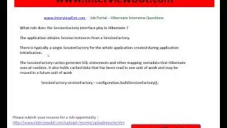 What is SessionFactory in Hibernate