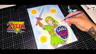 Drawing Link | The Legend of Zelda