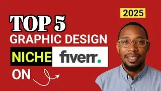 TOP 5 GRAPHIC DESIGN NICHES ON FIVERR 2024      #fiverr #niches #earnmoneyonline
