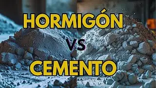 ¿Cuál es la diferencia entre CEMENTO y HORMIGÓN? ¡NO los confundas!