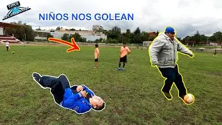 Retamos a niños a una cascarita y nos golean -- HACIENDO DEPORTE CON LOS CASIGUAPOS --