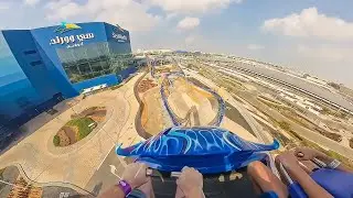 MANTA - SEAWORLD Abu Dhabi - Onride - 4K - Wide Angle