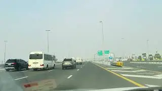 Driving from Dubai Creek Harbour to Ras Al Khor Road