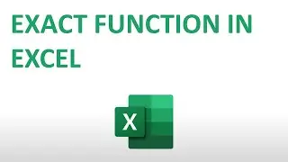 How to Use the EXACT function in Excel