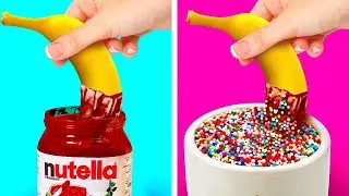 20 YUMMY AND BEAUTIFUL FOOD HACKS | B-CRAFTY 5-MINUTES