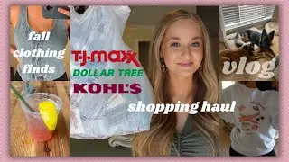 VLOG | Fall Clothing Finds 🍂, HUGE Shopping Haul 🛍️, The Joy Club🌸
