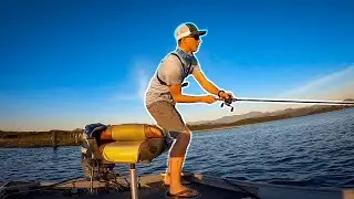 Catching 71 Bass in 45 Minutes! Lake El Salto, Mexico Bass Fishing WHACKFEST!