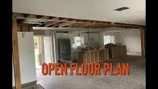 HOW TO CREATE AN OPEN FLOOR PLAN