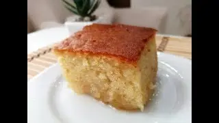 YAĞ YOK - ŞERBET KAYNATMA YOK - PRATİK SÜNGER TATLISI