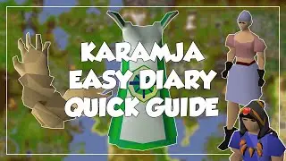 Karamja Easy Diary Quick Guide - Old School Runescape/OSRS