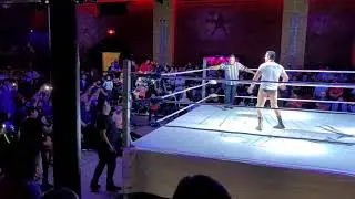 Alberto del Rio y Hijo de Dos caras en McAllen