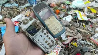 Restore Nokia 1100 Restoring old Nokia Mobile | Destroyed Phone Restoration Rebuild Broken Phone