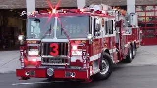 Montgomery County NEW Tower 703, Rescue Squad 703, and Engine 703 Responding (First-Call)